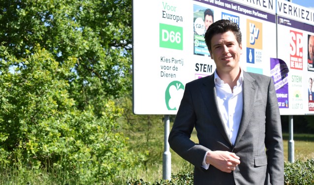 Daan Versteeg is vanaf zijn studietijd politiek actief.