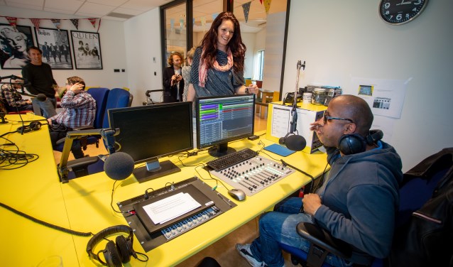 Er wordt nu weer met veel plezier radio gemaakt door cliënten van Visio.
