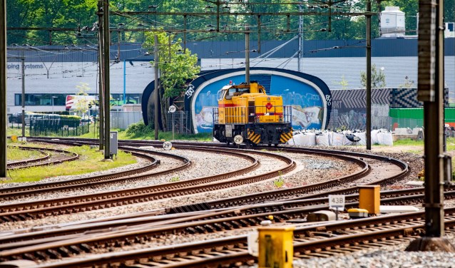 In Paters plan schuift het centraal station enkele honderden meters op naar het zuiden.