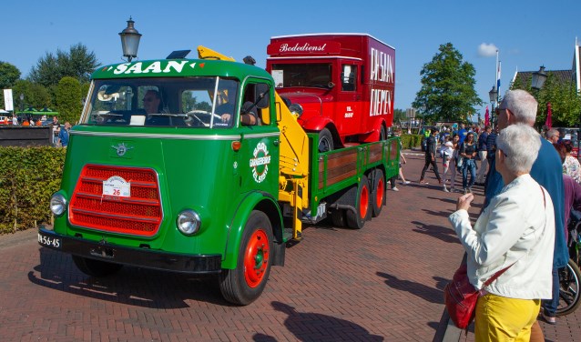 Net als vorig jaar komen er ook weer een aantal oldtimer vrachtauto's naar het festival.