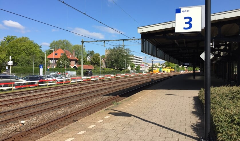 Deze sporen gaan weg, perron 3 komt te vervallen.