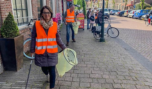 De opruimactie van raad en college, vorige week zaterdag.