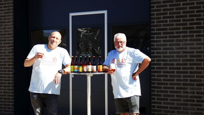 Links Rudy vd Schagt, rechts Wil vd Broek