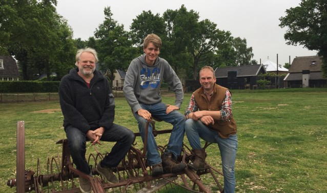 V.l.n.r.: Sacha Knoop, Joep de Jong en Willem van den Hazel.