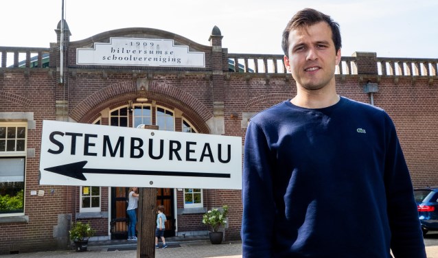 Felix Klos moest in een ander stembureau dan in de HSV zijn stem uitbrengen.