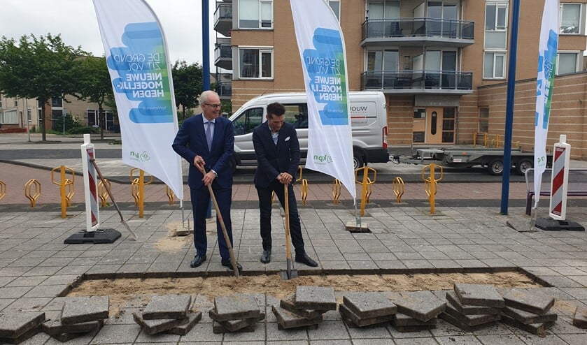 In Diemen-Noord zijn de eerste graafwerkzaamheden begin juni al begonnen.