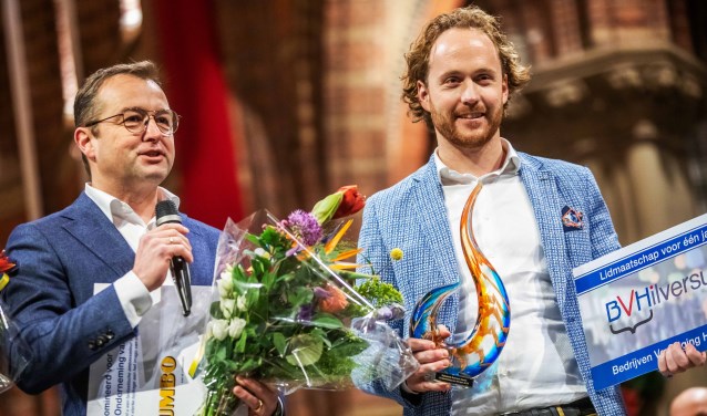 Carl van Dam en Sipke Schoonhoven vielen begin dit jaar in de prijzen als Hilversumse Onderneming van het Jaar.