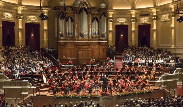 AJSO vorig jaar in het Concertgebouw.