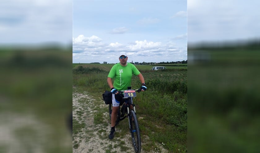 Berry Manschot fietste 270 kilometer.