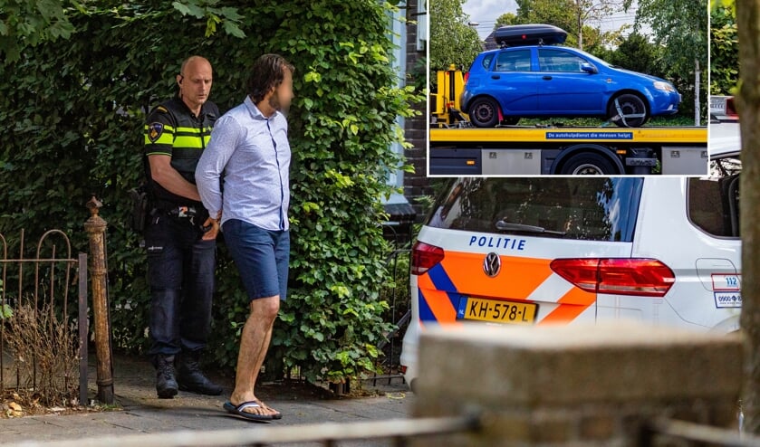 De man werd woensdagmorgen in Hilversum aangehouden.