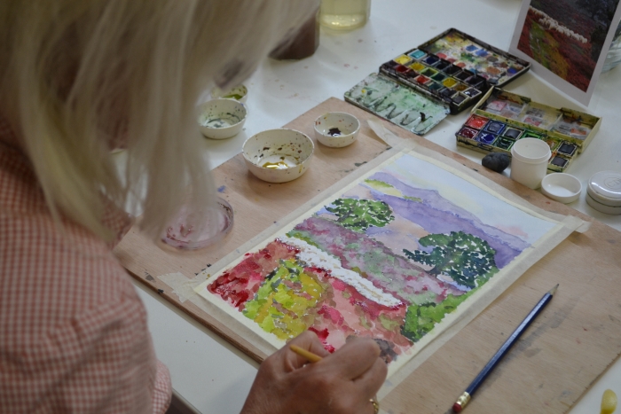 Basiscursus Aquarelleren Comello-Art