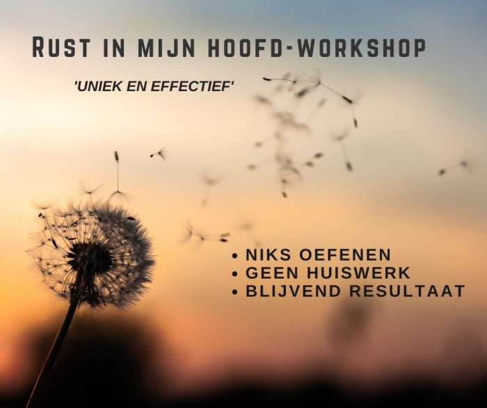 Rust in mijn hoofd -workshop