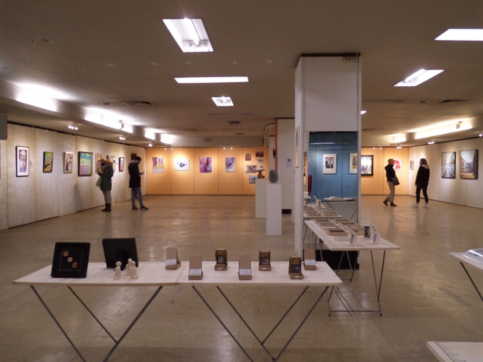Tot expositieruimte omgebouwde C&A kelderverdieping