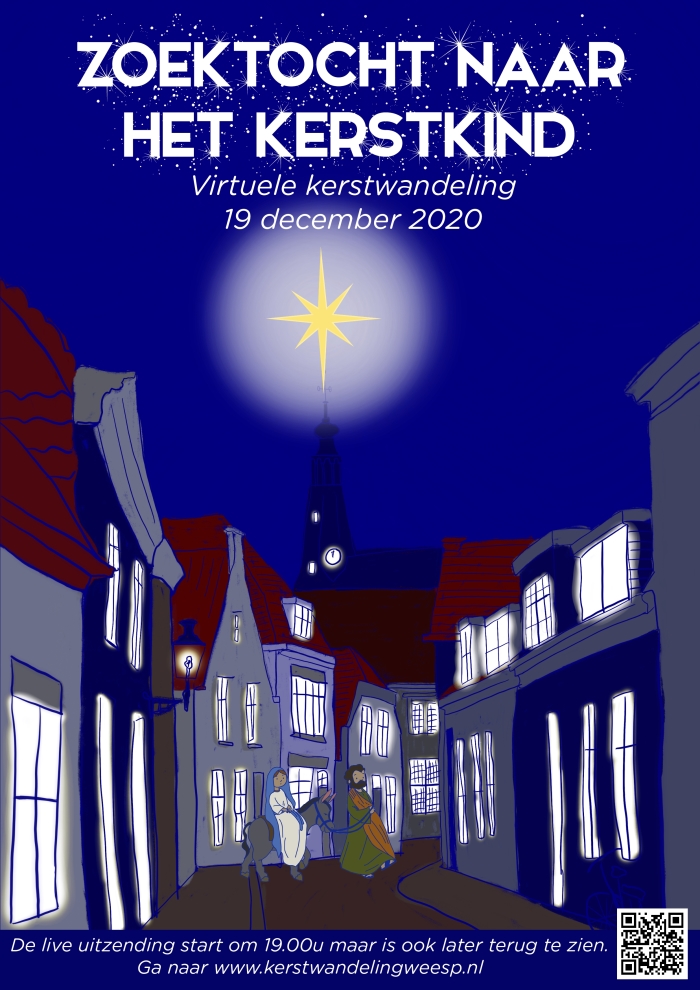 poster kerstwandeling