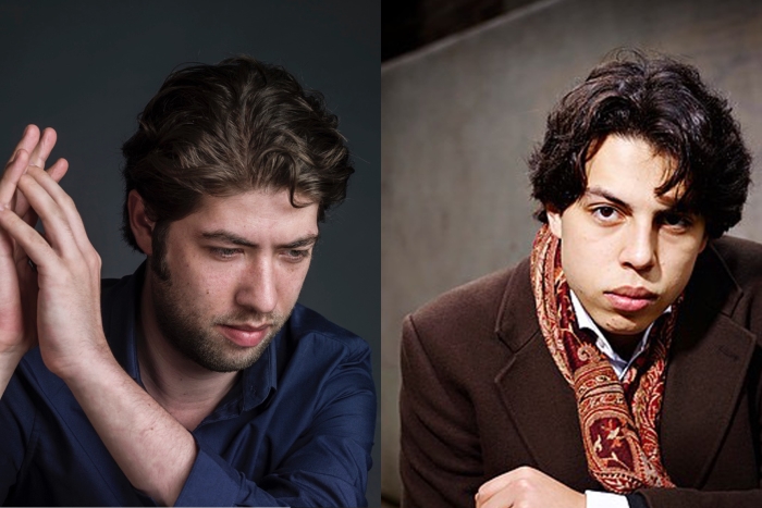 Thomas Beijer (l) en Nicolas van Poucke