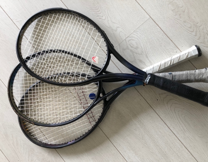 3 Tennisrackets