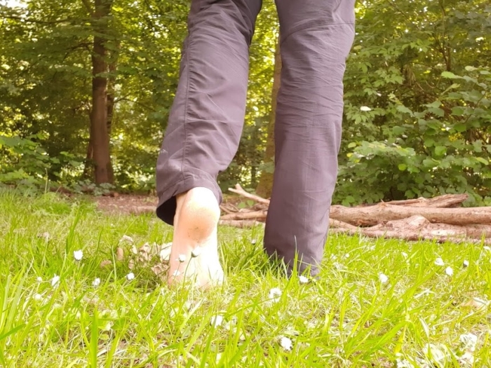 barefootwandelen in Blaricum