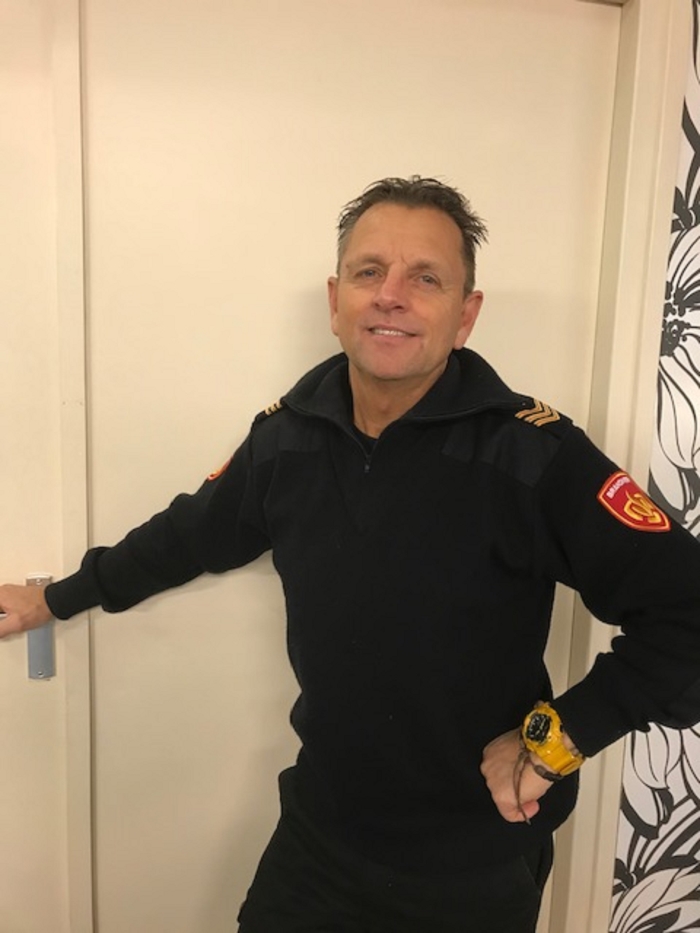 Brandpreventiespreekuur, Wijkbrandweerman Dirk Mollema