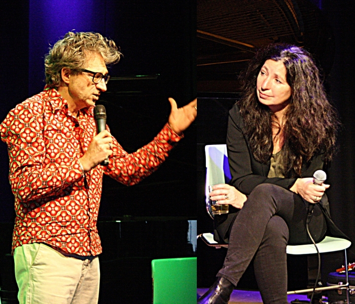Frénk van der Linden en Eva Wiessing