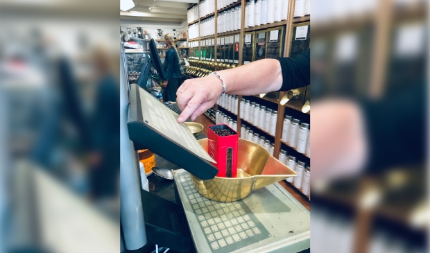 Koffiebonen in eigen verpakking bij Simon Levelt
