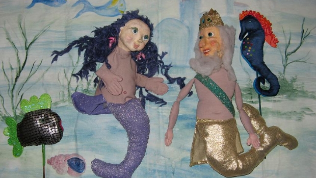 De sprookjespoppen van "De wonderschelp"