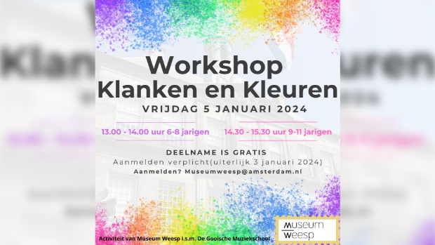 Workshop Klanken en Kleuren