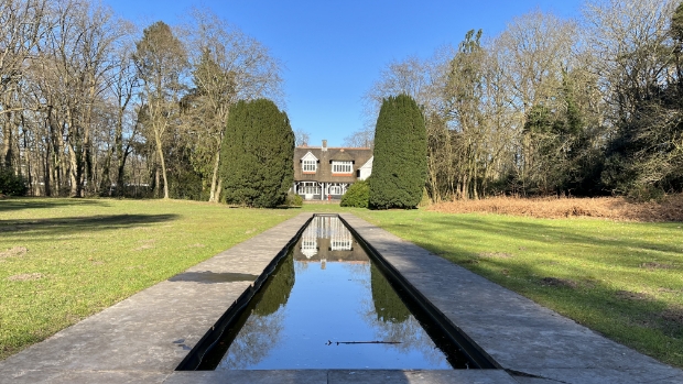 De tuin van de Villa.
