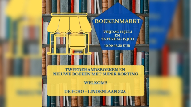 Boekenmarkt - De Echo - Huizen 