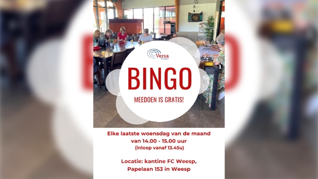 De Versa Welzijn Bingo 