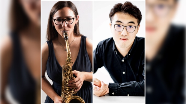 Ileana Termini (saxofoon) en Younjae Kim (piano)