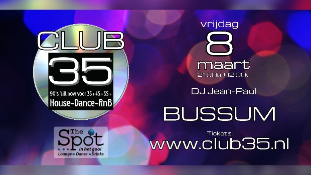 Club35, uitgaan voor 35+45+55+