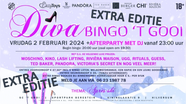 EXTRA EDITIE van Diva Bingo 't Gooi