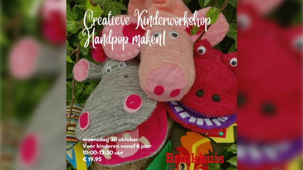 Kinderworkshop Handpop Maken