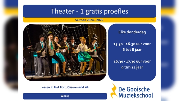 Gratis proefles theater