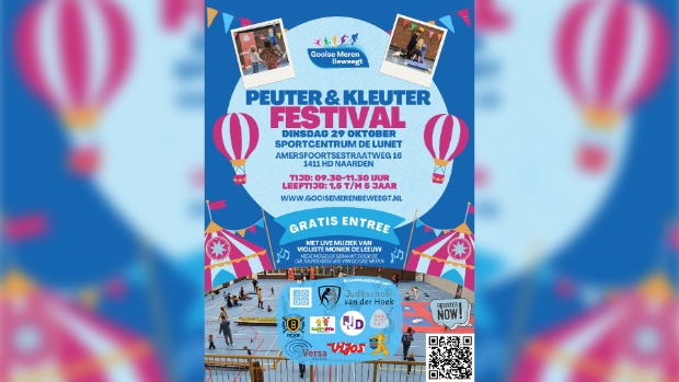 Flyer Peuter Kleuter Festival