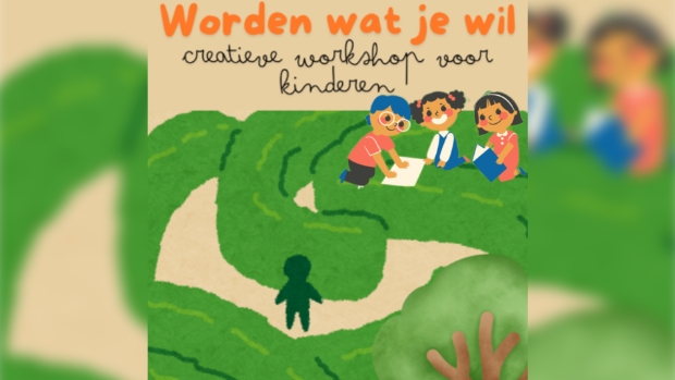 Poster voor workshop 'Worden wat je wil' 