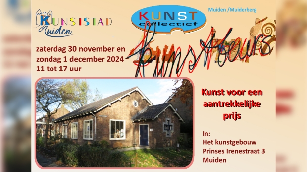 poster kunstbeurs in het kunstgebouw