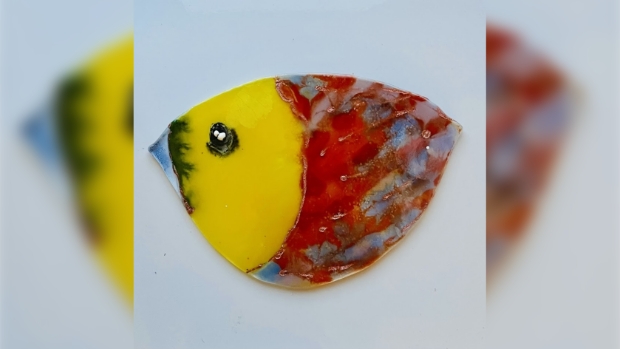 Glasfusing Workshop Happy Bird