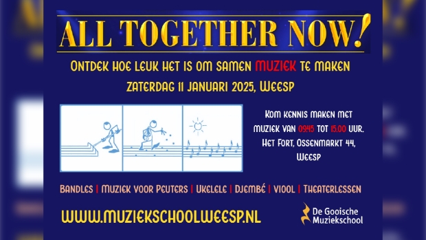 Opendag Muziekschool Weesp