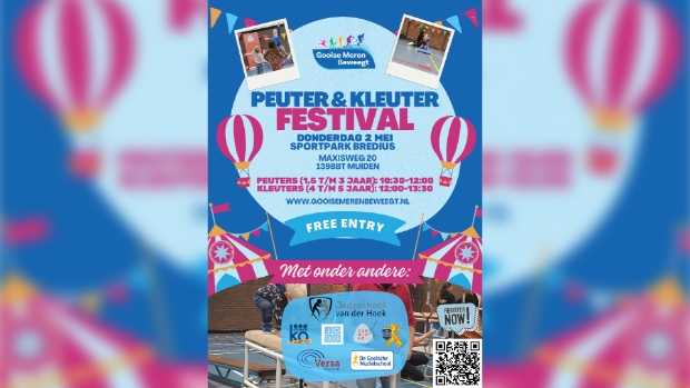 Flyer Peuter Kleuter Festival