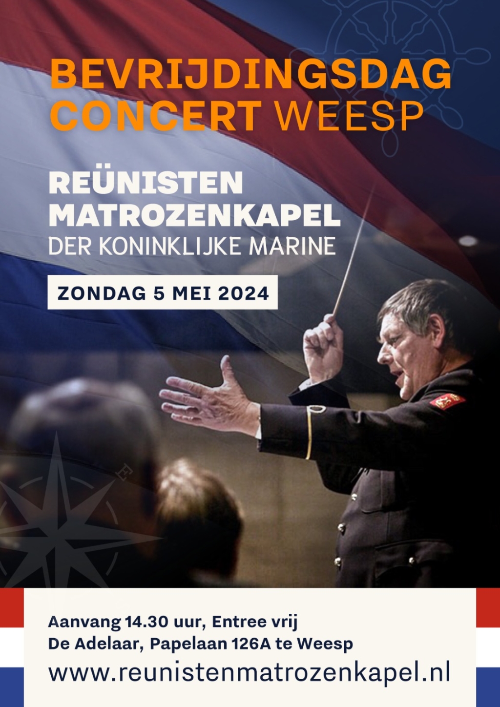 Bevrijdingsdagconcert 5 mei 2024