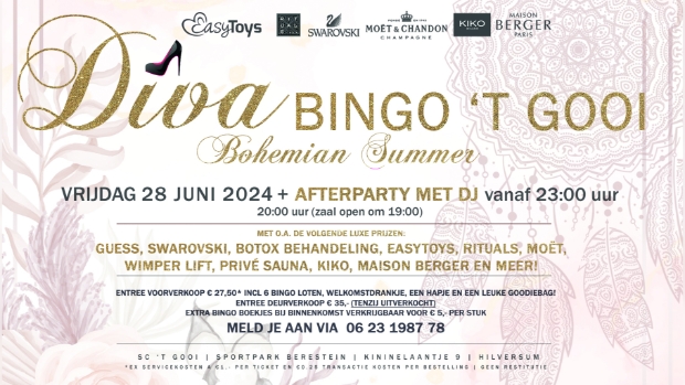 Diva Bingo 't Gooi - Bohemian Summer