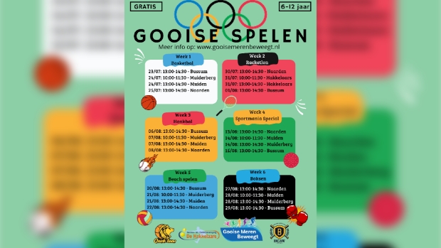 Flyer Gooise Spelen