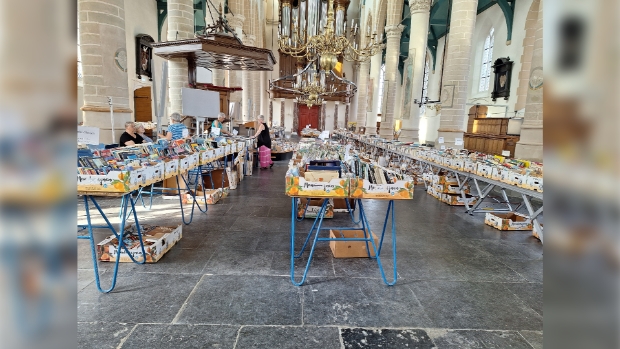 tweedehands boekenmarkt