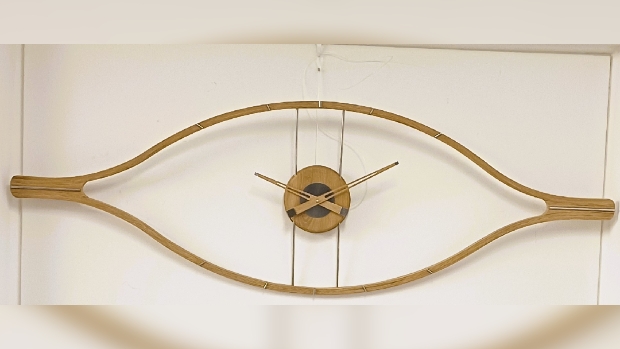 Expositie industriële klokken  in Muiden 