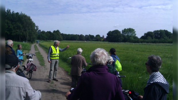 Eng te Laren met zicht Basiliek