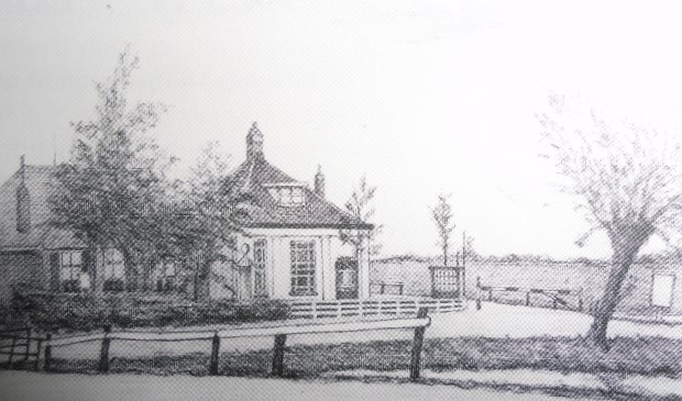 Het tolhuis omstreeks 1835