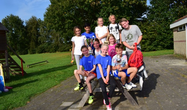 Winnaars van de groepen 7 en 8.
