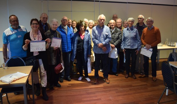 De eerste groep heeft de rijvaardigheidstest met glans doorstaan.