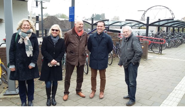 Na afloop terug bij Perron Peet.